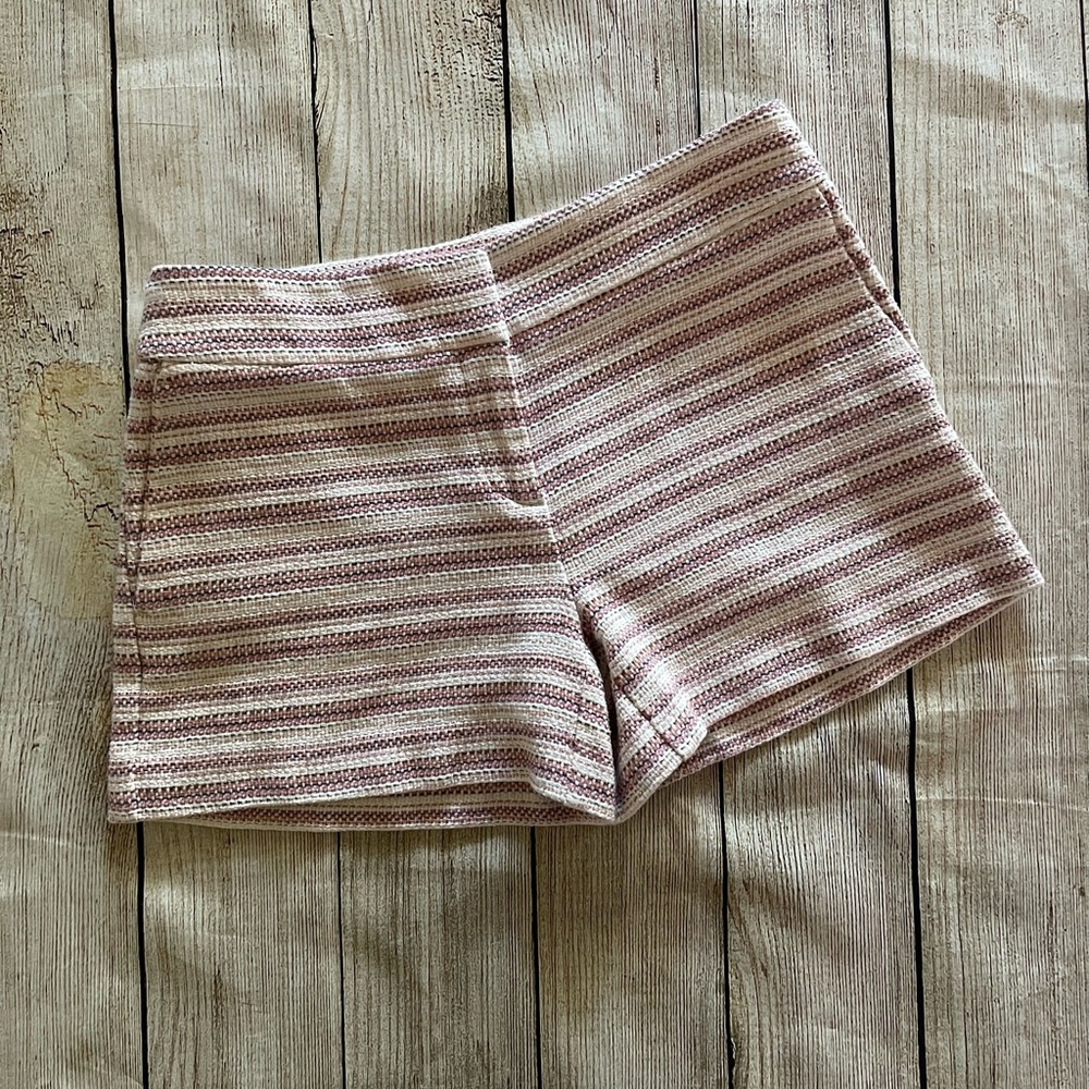 LOFT striped shorts